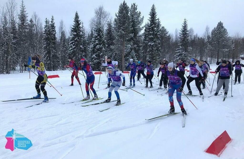 Открытые окружные соревнования по лыжным гонкам