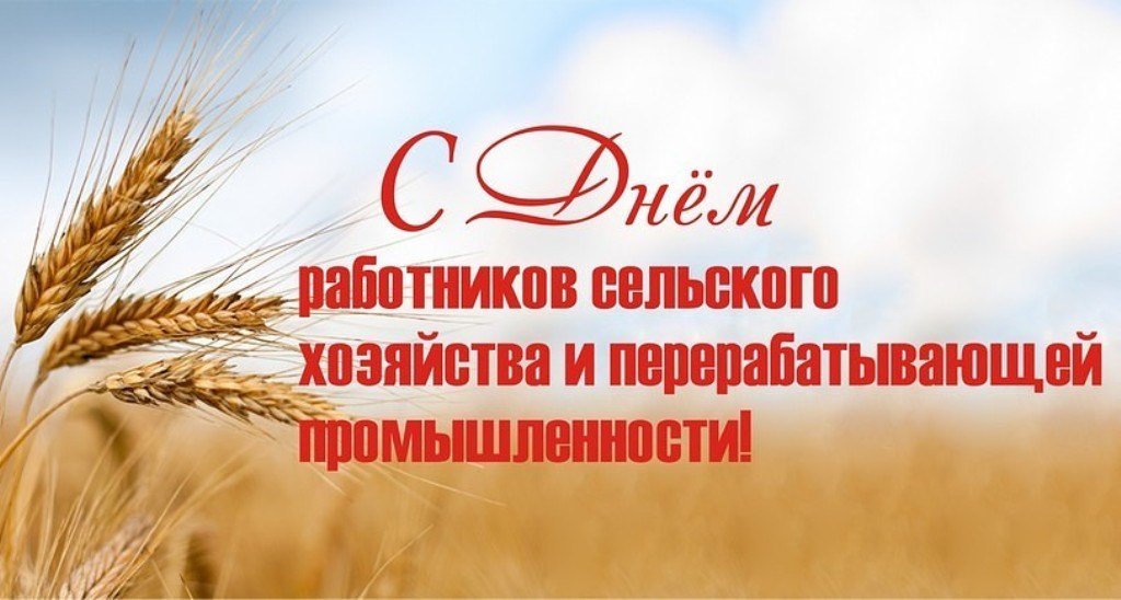 День работника сельского хозяйства и перерабатывающей промышленности.