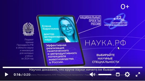 Ведущие молодые ученые страны стали героями масштабной рекламной кампании про научные специальности.