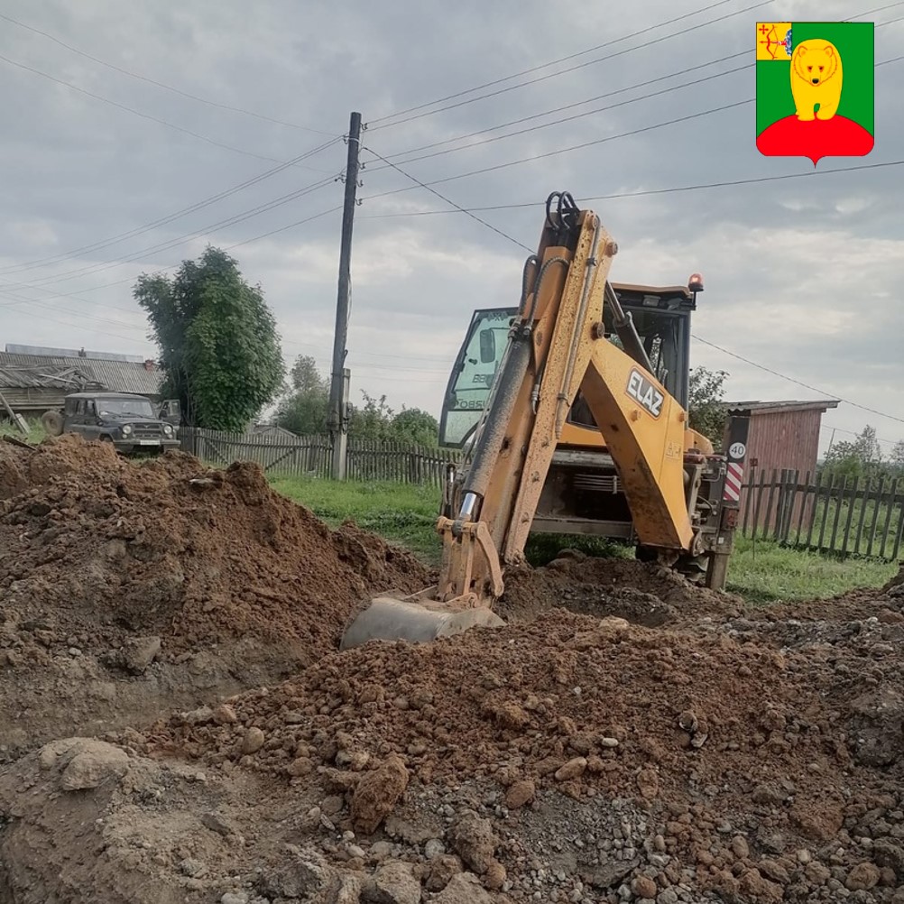 В селе Бисерово начались работы по ремонту водопроводной сети.